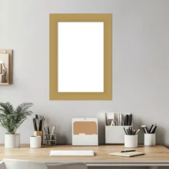 Amanti Art Grace Brushed Gold Framed Dry Erase Magnetic Board -Home Furniture GUEST f9d0d239 1d8e 42b3 953e c0baf5763232