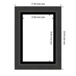 Amanti Art Tuxedo Black Framed Dry Erase Magnetic Board -Home Furniture GUEST fa2e3e9e e4b4 4d0d 9825 63b83d0e4063