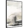 23" X 33" Horizon Triptych III By Jennifer Goldberger Framed Canvas Wall Art Print Black - Amanti Art -Home Furniture GUEST fad59dab d9f9 4d7c 9df1 4e987da6c23d
