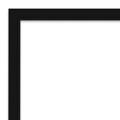 Amanti Art Avon Black Narrow Non-Beveled Bathroom Wall Mirror 4 Amanti Art Avon Black Narrow Non-Beveled Bathroom Wall Mirror - Image 2