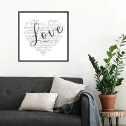 22" X 22" Mother's Day Heart Love By Cynthia Coulter Framed Canvas Wall Art Black - Amanti Art 15 22" X 22" Mother's Day Heart Love By Cynthia Coulter Framed Canvas Wall Art Black - Amanti Art -Home Furniture GUEST ff01fda5 a926 422f ae78 94ce68c61d28