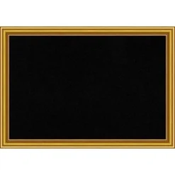 Amanti Art Townhouse Gold Black Wood Framed Corkboard, Black Cork -Home Furniture GUEST ffaa4318 1d23 480f a7e9 413e9e085db2