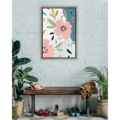 16" X 23" Daydream I (Flower) Framed Canvas Wall Art - Amanti Art -Home Furniture GUEST ffc73c40 23bf 468b 979d 27a3cfbf242d